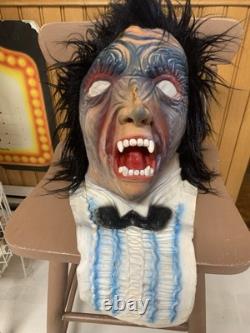 RARE Masque Nu-Skin TOPSTONE #1003 Dracula 1989 Plaque de Poitrine Complète Halloween