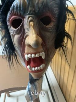 RARE Masque Nu-Skin TOPSTONE #1003 Dracula 1989 Plaque de Poitrine Complète Halloween
