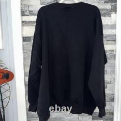 RARE Sweatshirt Vintage Disney Col Rond Winnie L'Ourson Eeyore Halloween Taille 3X