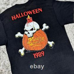 RARE T-shirt de tournée Halloween King Diamond 1989 Vintage années 80