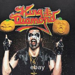 RARE T-shirt de tournée Halloween King Diamond 1989 Vintage années 80