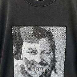 RARE T-shirt graphique macabre en hommage aux tueurs en série de clown tueur vintage des années 1990