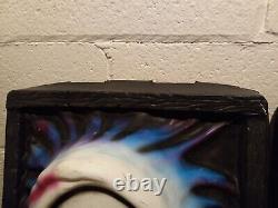 RARE VINTAGE SCREAM GHOSTFACE PLAQUES MURALES 3D DÉCORATION D'HALLOWEEN 14.5 x 18