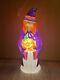 Rare Vintage 1997 Grand Venture Blow Mold Witch Halloween 40 Tall Made In Usa<br/><br/>rare Vintage 1997 Grand Venture Blow Mold Sorcière Halloween 40 Pouces De Hauteur Fabriqué Aux États-unis