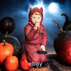 RARE Vintage Bethany Lowe Halloween Trick Or Treat Diable Enfant