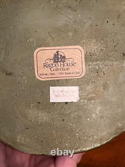 RARE Vintage Ragon House Bethany Lowe Sorcière d'Halloween avec Chat Noir