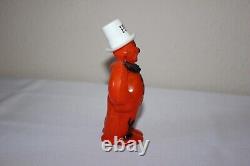 RARE Vintage Rosbro Halloween Pete le Clown en Plastique Dur des Années 1950