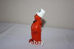 RARE Vintage Rosbro Halloween Pete le Clown en Plastique Dur des Années 1950