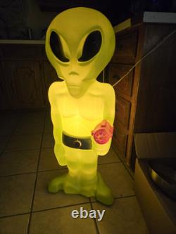 RARE Vintage Soufflage Moulé ALIEN 36 Halloween Général Plastiques en Mousse
