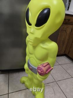 RARE Vintage Soufflage Moulé ALIEN 36 Halloween Général Plastiques en Mousse