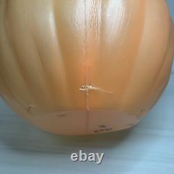 RARE Vtg années 1960 TOPSTONE Halloween GHOUL Jack-O-Lantern Moule à souffler JOL Seau à bonbons