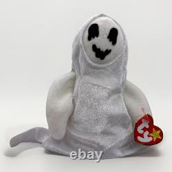 RÉSERVÉ VINTAGE NEUF AVEC ÉTIQUETTE 1999 Draps Beanie Baby Fantôme d'Halloween Sweat à capuche Y2K