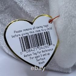 RÉSERVÉ VINTAGE NEUF AVEC ÉTIQUETTE 1999 Draps Beanie Baby Fantôme d'Halloween Sweat à capuche Y2K