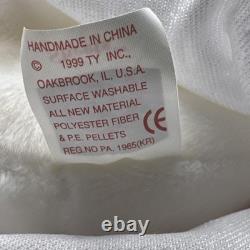 RÉSERVÉ VINTAGE NEUF AVEC ÉTIQUETTE 1999 Draps Beanie Baby Fantôme d'Halloween Sweat à capuche Y2K