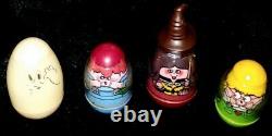 Rare 1976 Vintage Weebles Haunted House Complete Withbox Witch Ghost Halloween Euc