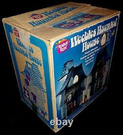 Rare 1976 Vintage Weebles Maison Hantée Fantôme Complet Sorcière Halloween Withbox Euc