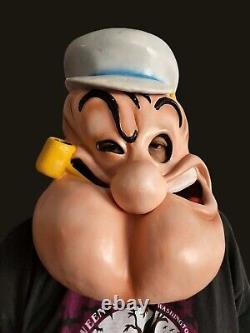 Rare 2001 Vintage Popeye Le Masque De Sailor. Comme Neuf