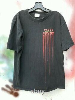 Rare 90s Contes De La Crypt Vintage T-shirt Malédiction De Crypt Keeper Halloween