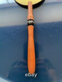 Rare Antique Clanger/horn Halloween Paddle Allemagne 1930s Bois