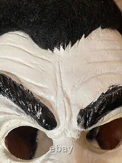 Rare FESTIVAL 81 Masque d'Halloween Vintage Cesar Dracula Vampire avec Insert & Cheveux