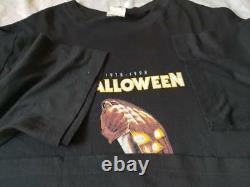 Rare Film D’horreur Vintage Cauchemar Elm Street Vendredi 13 Halloween T-shirt XL