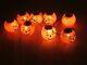 Rare Halloween Blow Mold 5 Pumpkin Jol Strand String Lights Vintage