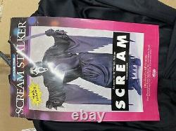 Rare Hn! Scream Stalker Ghostface Masque Hn Pâques Costume Illimité Vintage 90s