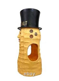 Rare Mascotte Vintage M. Peanut Juste À Temps Pour Win Halloween! Gant De Canne