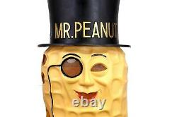 Rare Mascotte Vintage M. Peanut Juste À Temps Pour Win Halloween! Gant De Canne