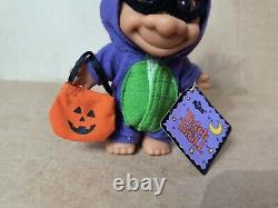 Rare Nouveau Vintage Russ Halloween Purple Alien Troll 5 Purple People Eater Avec Étiquettes