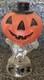 Rare Rosen Vintage Halloween Banque En Plastique Moldé Par Soufflage