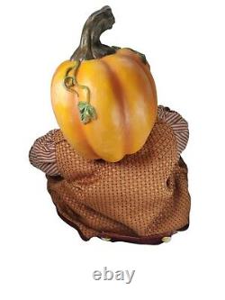 Rare Tourterelle Vintage Halloween Art Pumpkin Head Winward Doll