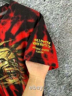 Rare Universal Studios T Shirt Vintage 1999 Halloween Horror Night Myummy Taille M