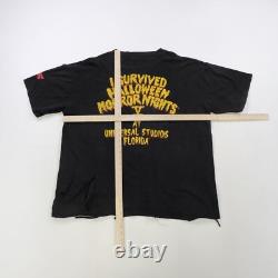 Rare VTG La Malédiction du Gardien de la Crypte T-shirt Halloween Horror Nights V 90s 2XL