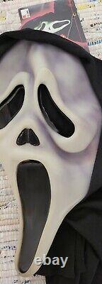 Rare Vintage 1997 Scream Ghost Face Masque Fun World Pâques Illimité E. U (t) Lire