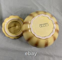 Rare Vintage ABINGDON USA 674 Citrouille Jack-O-Lantern Pot à biscuits EXCELLENT