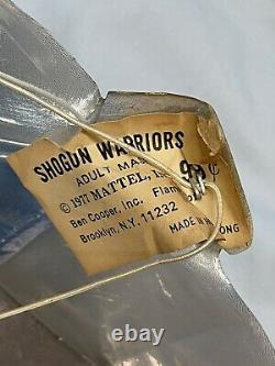 Rare Vintage Ben Cooper 1977 Mattel Shogun Warriors Masque D'halloween