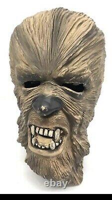 Rare Vintage Don Post Studios 1976 Wolfman Werewolf Masque D'halloween Épais 1970s