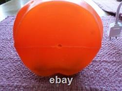 Rare Vintage Empire Witch Holding Broom Halloween Lighted Blow Mold Bulbe De Travail