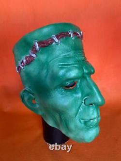 Rare Vintage Frankenstein Masque D'halloween Fabriqué En Chine