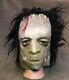 Rare Vintage Fun World Frankenstein Masque Scary Monster Halloween Fait En Corée