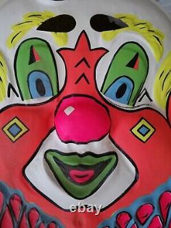 Rare Vintage Giant 19 1/2 X 24 Exposition De Magasin De Masques D’halloween