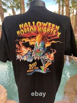 Rare Vintage Halloween Horror Nights 2000 Universal Studios Shirt En Taille XXL
