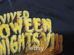 Rare Vintage Halloween Horror Nights VIII 1998 Sweatshirt Universal Studios Années 90
