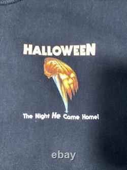 Rare Vintage Halloween Michael Myers Horror Movie Promo Serial Killer T-shirt XL