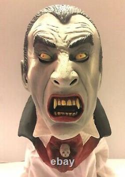 Rare Vintage Illusive Concepts Latex Vampire Mask Full Head #670671 Circa 1996