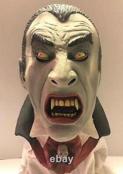 Rare Vintage Illusive Concepts Latex Vampire Mask Full Head #670671 Circa 1996