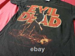 Rare Vintage Le Mal Dead Black T-shirt 666 Horreur Halloween Sam Raimi Film M