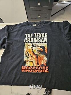 Rare Vintage Le Texas Chainsaw Massacre Leatherface Tee-shirt d'Horreur Taille 2XL