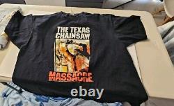 Rare Vintage Le Texas Chainsaw Massacre Leatherface Tee-shirt d'Horreur Taille 2XL